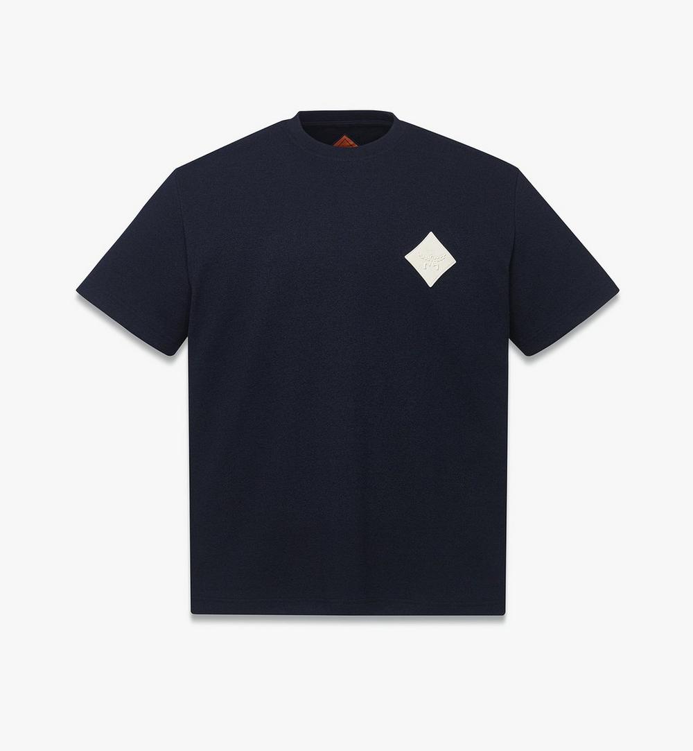 Logo Patch Bouclé T-Shirt 1